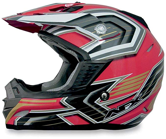 AFX FX-19 Multi Helmet - X-Large/Red Multi