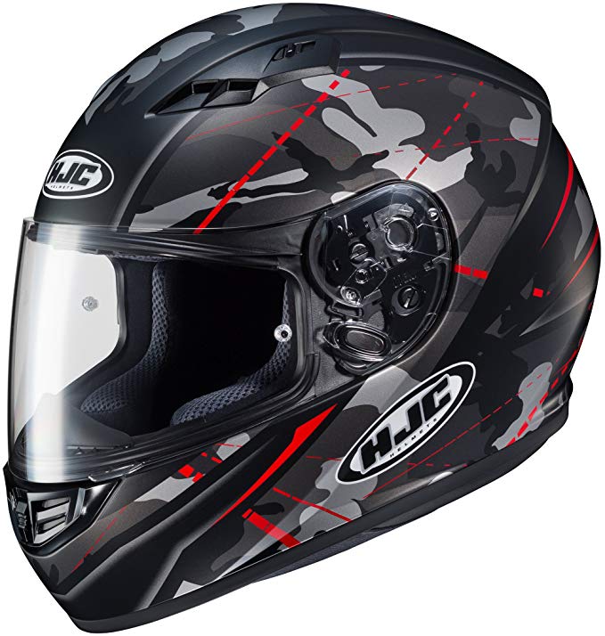 HJC CS-R3 Helmet - Songtan (MEDIUM) (BLACK/RED)