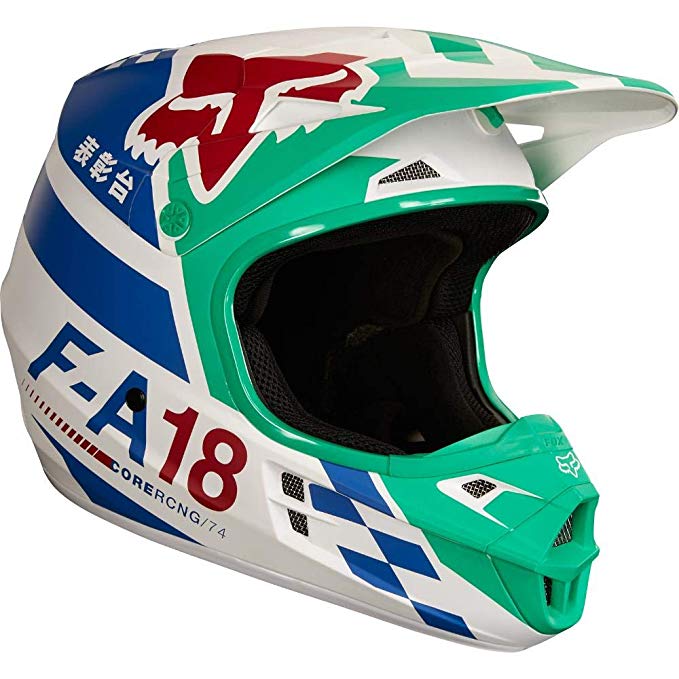 2018 Fox Racing V1 Sayak Helmet-Green-S