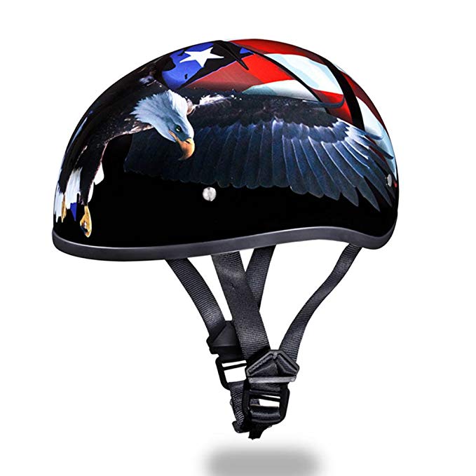 D.O.T. DAYTONA SKULL CAP- W/ FREEDOM