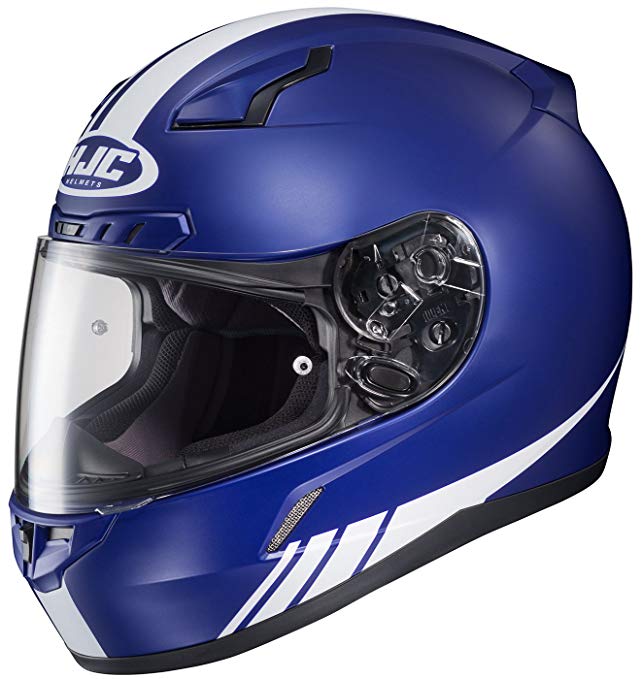 HJC CL-17 Streamline Full-Face Motorcycle Helmet (MC-2F, Small)