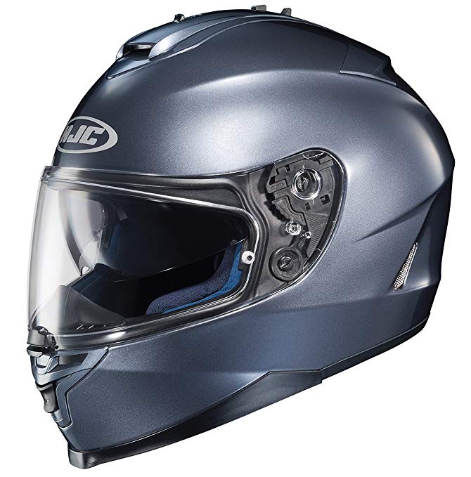 HJC 582-564 IS-17 Full-Face Motorcycle Helmet (Anthracite, Large)