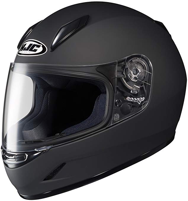 HJC CL-Y Youth Motorcycle Helmet (Matte Black, Small)