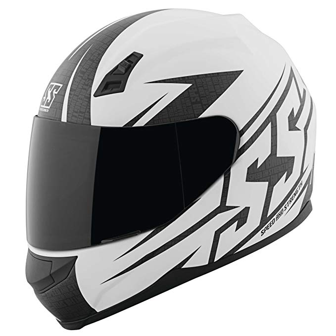 Speed & Strength SS700 Helmet - Hammer Down (MEDIUM) (MATTE WHITE)