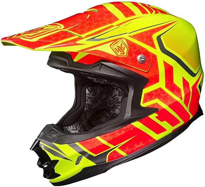 HJC Grand Duke Men's FG-X Off-Road/Dirt Bike Motorcycle Helmet - MC-3H / Large