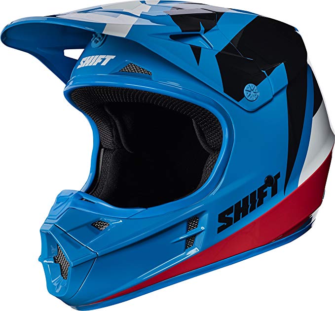 2017 Shift White Label Tarmac Helmet-Blue-XL