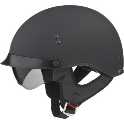 GMAX GM65 Full Dress Adult Cruiser Motorcycle Helmet - Flat Black / X-Large