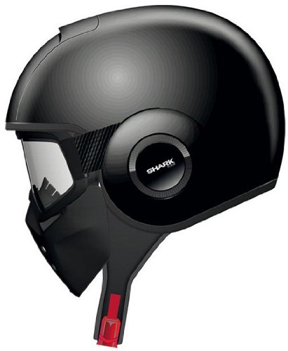 Shark RAW Blank Helmet (Black, X-Small)