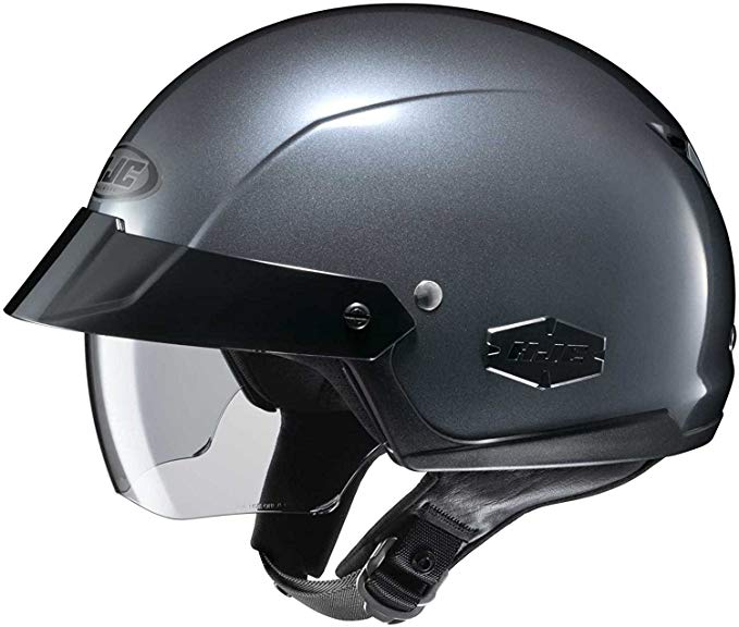 HJC Solid Adult IS-Cruiser Harley Cruiser Motorcycle Helmet - Anthracite / X-Large