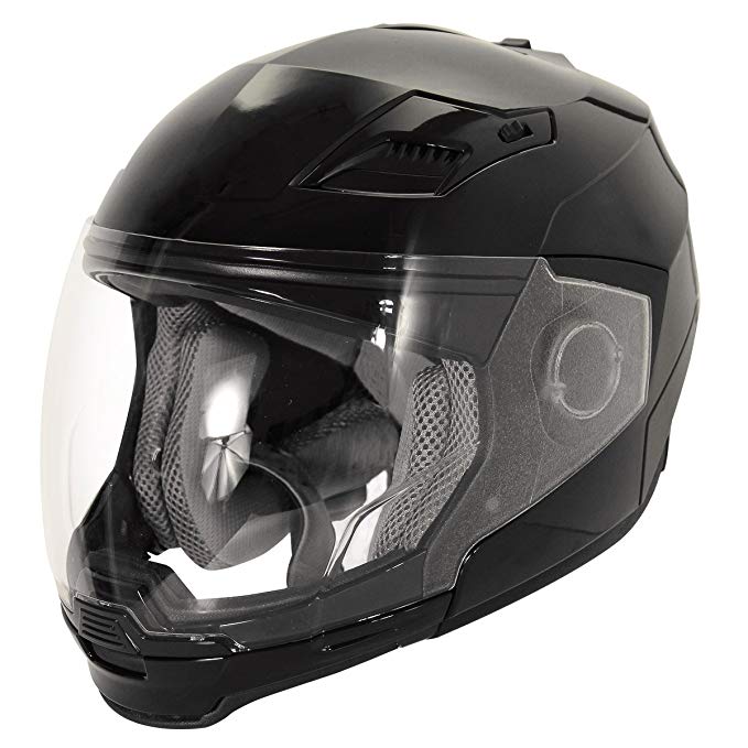 Hawk Evolution 2-IN-1 Black Modular Helmet - Small