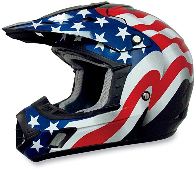 AFX FX-17 Freedom Helmet , Size: Md, Primary Color: Black, Distinct Name: Black Flag, Helmet Type: Offroad Helmets, Helmet Category: Offroad, Gender: Mens/Unisex 0110-2370