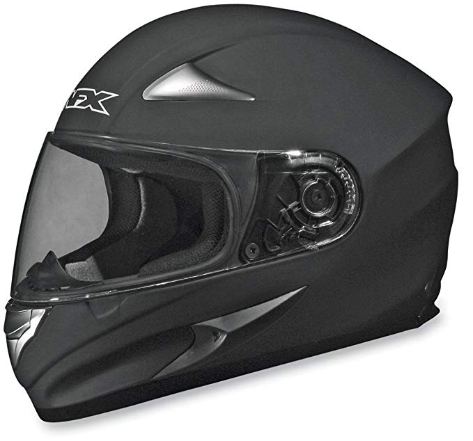 AFX FX-90 Unisex-Adult Full-Face-Helmet-Style Helmet (Flat Black, X-Large)