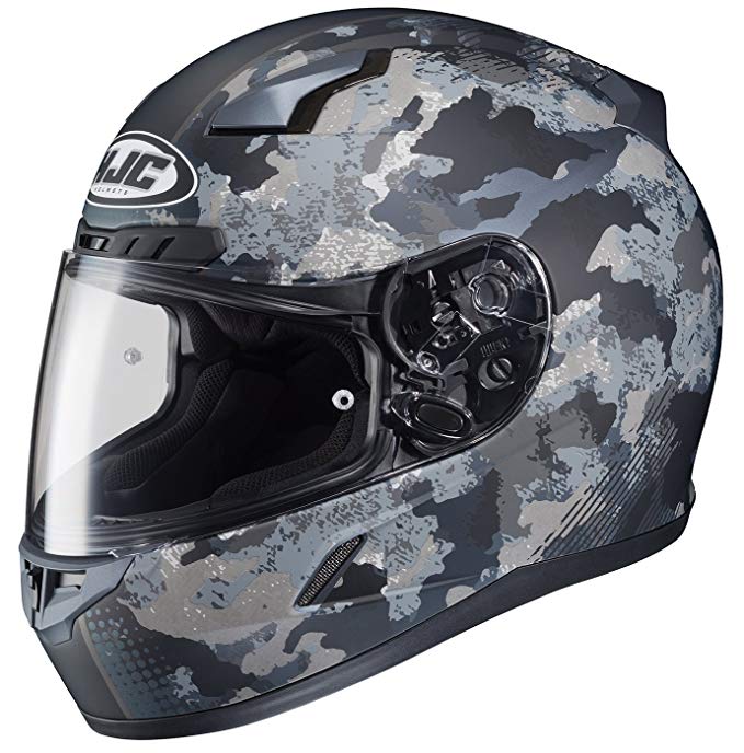 HJC CL-17 Void Matte Black/Camo Full Face Helmet - X-Large