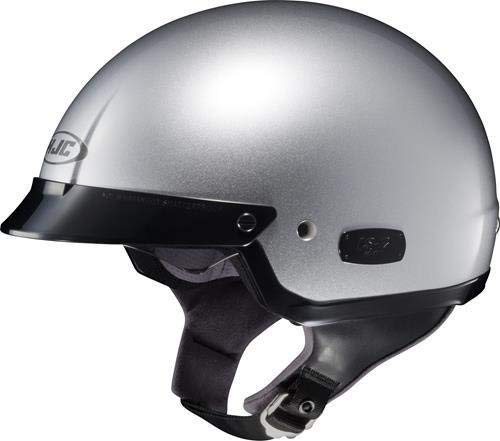 HJC Metallic IS-2 Motorcycle Helmet - Silver / X-Large
