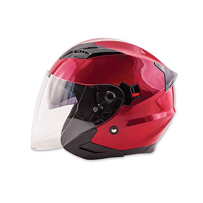 ZOX Journey Wineberry Open Face Helmet, M
