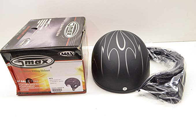 Gmax Gm55 Half Helmet Derk Xs/X-Small