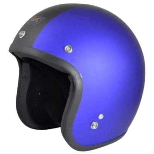 Origine O500 Jet 3/4 Open Face Motorcycle Helmet DOT Cafe Racer Retro Vintage (Flat Royal Blue/Black Gara)