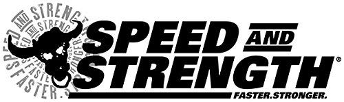 Speed and Strength Solid Speed Adult SS700 Street Motorcycle Helmet - Matte Black / Large