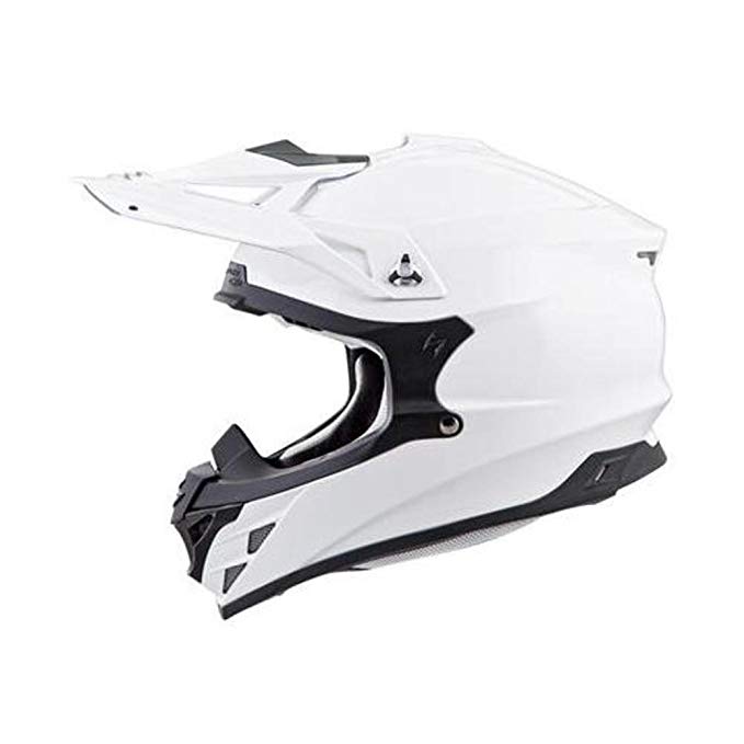 Scorpion VX-35 Solid Off-Road Motorcycle Helmet (White, X-Small)
