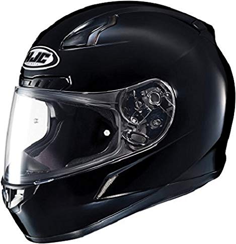 HJC CL-17 Full-Face Motorcycle Helmet (Black, Large)
