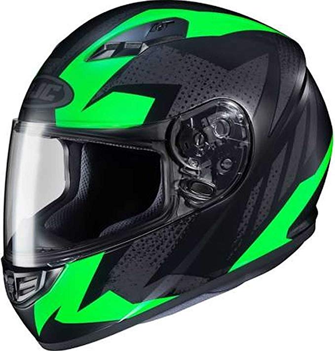 HJC Treague Adult CS-R3 Street Motorcycle Helmet - MC-4F / Medium