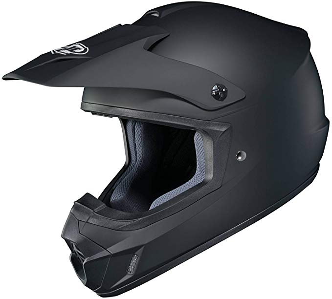 HJC Solid Adult CS-MX 2 Dirt Bike Motorcycle Helmet - Matte Black / 3X-Large