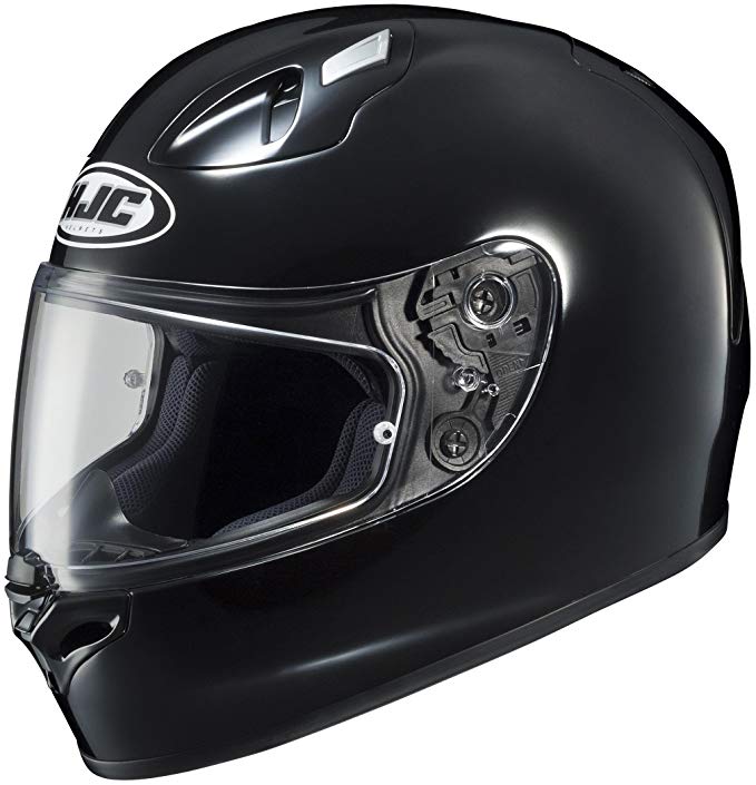 HJC 626-604 FG-17 Full-Face Motorcycle Helmet (Black, Large)